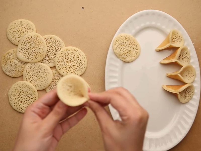 مطبخ رمضان: قطايف عصافيري بالفستق الحلبي