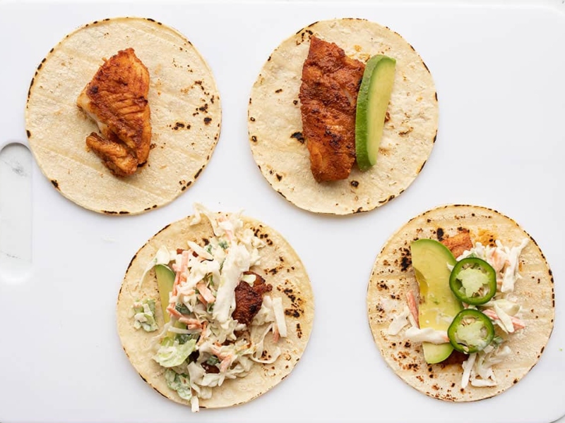 وصفات خريفية: تاكو السمك مع الفلفل الحار