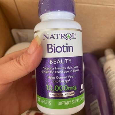 أقراص ناترول بيوتين Natrol Biotin