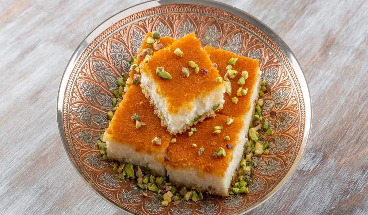 طريقة عمل البسبوسة في البيت