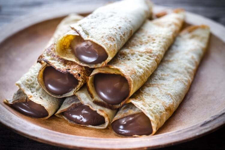 طريقة عمل الكريب الحلو بدون بيض