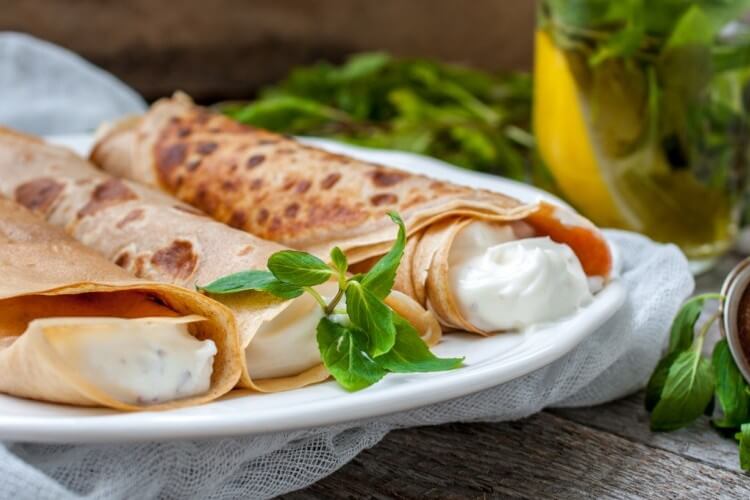 طريقة عمل الكريب بدون بيض نجلاء الشرشابي