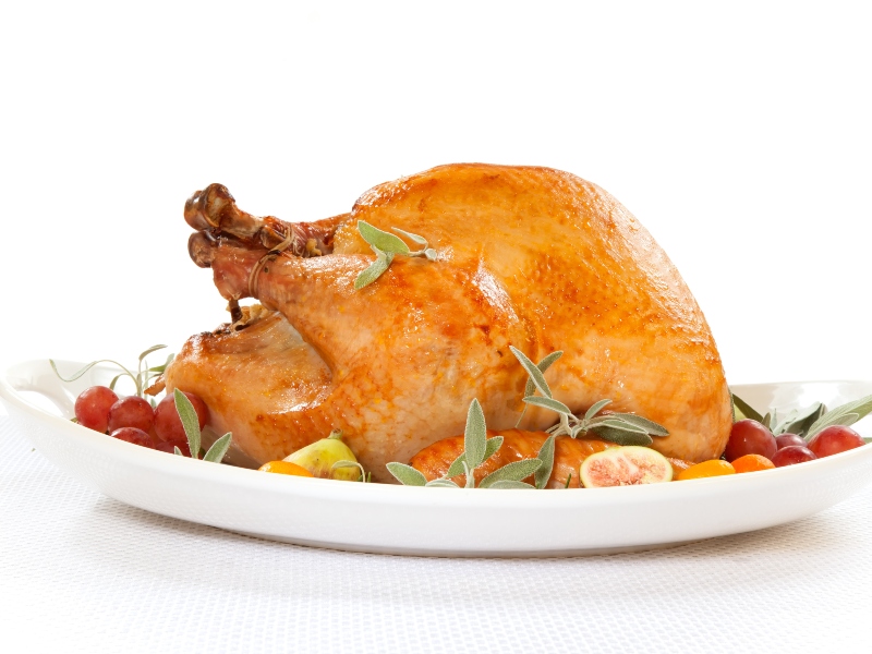 طريقة عمل الديك الرومي