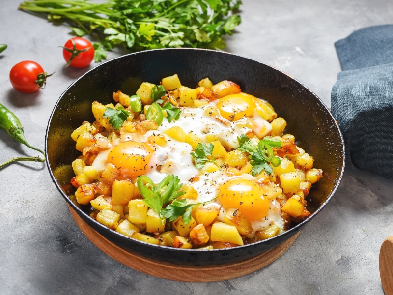 صينية البيض والبطاطا