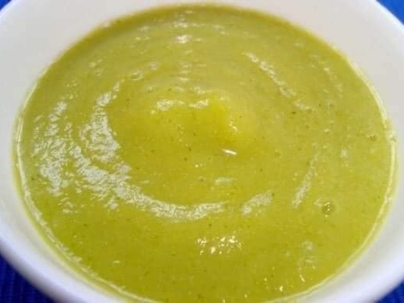 فطر سبانخ بالبطاطس تناسب الأطفال عمر 8 شهور