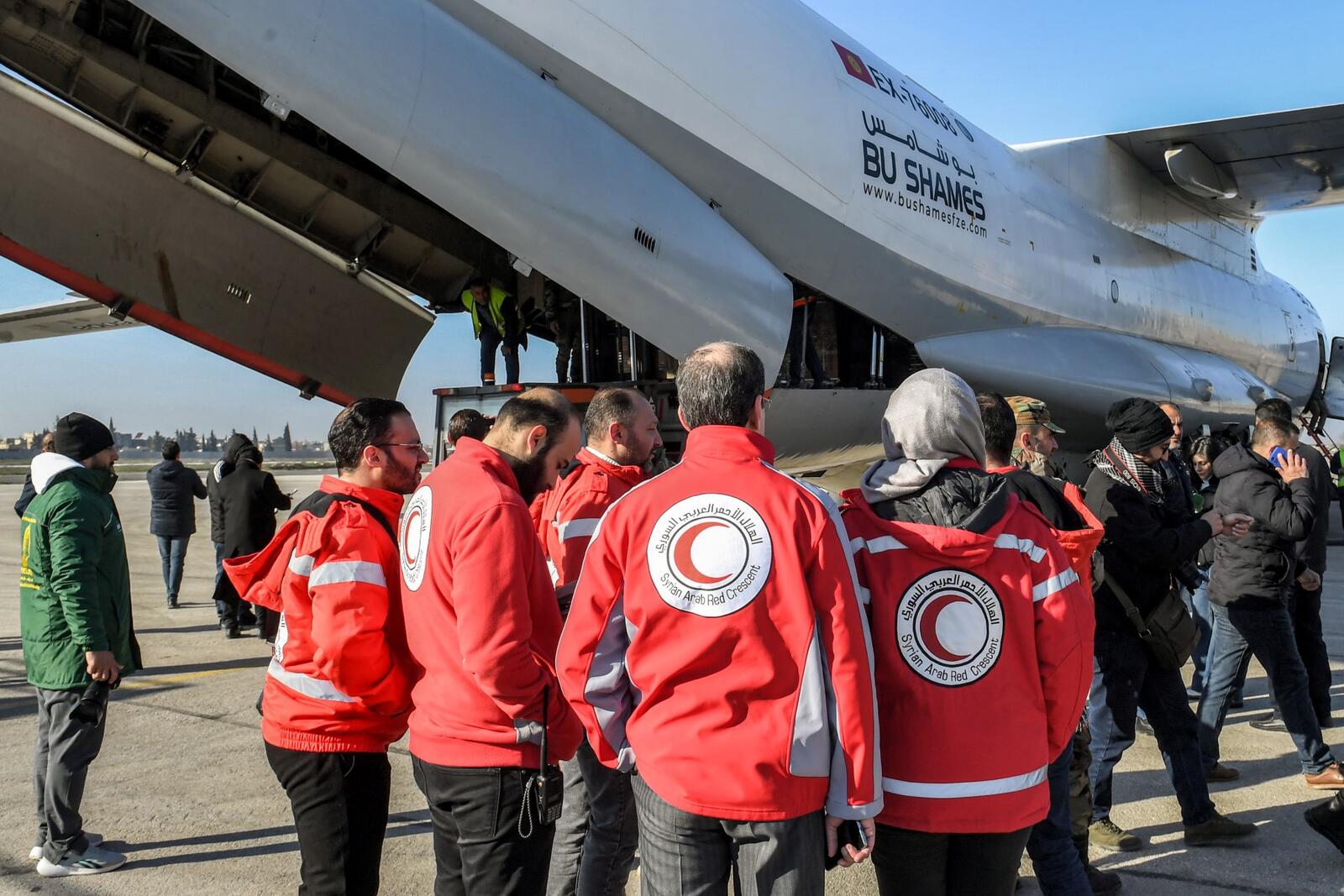 طائرات مساعدات سعودية