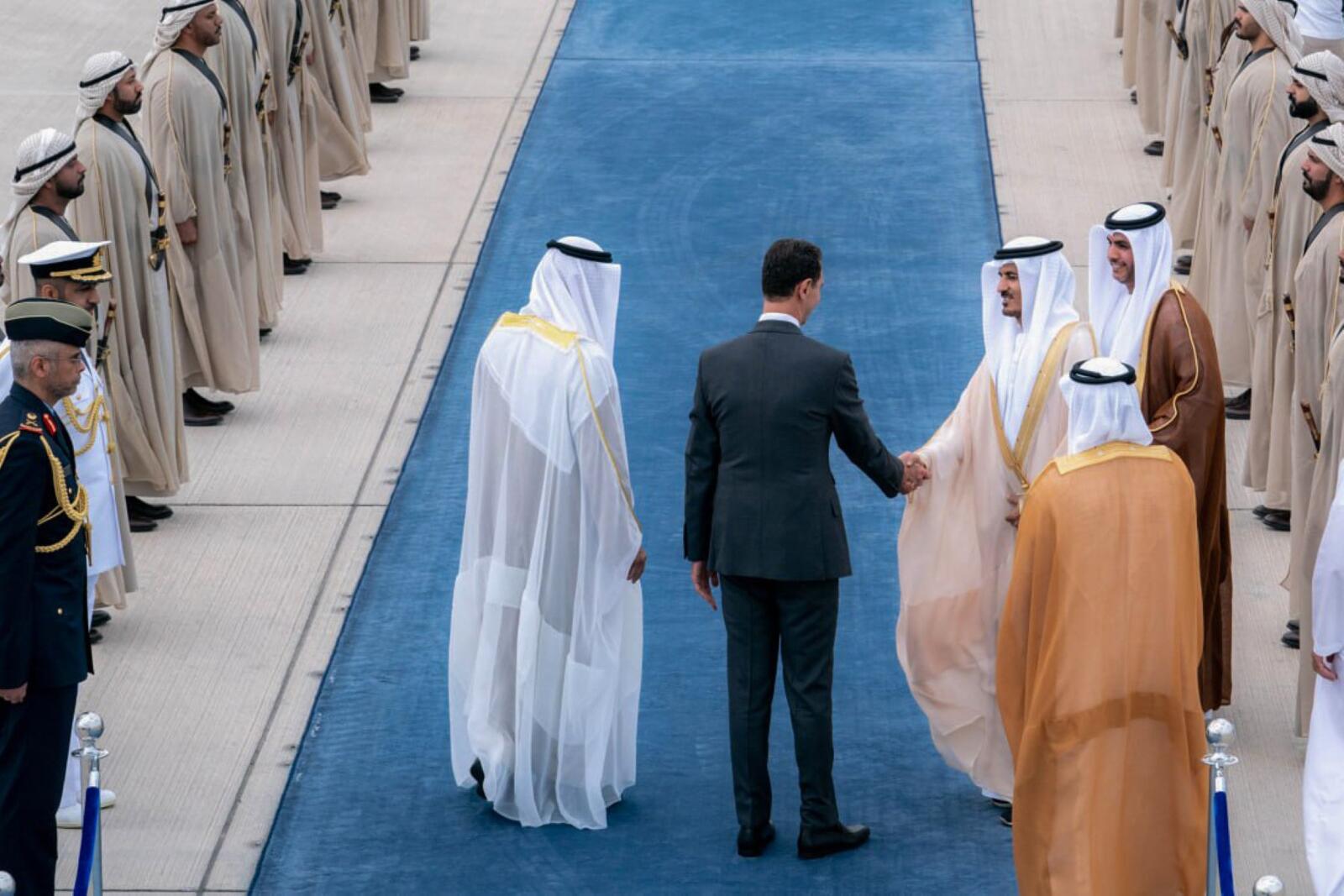 الرئيس السوري بشار الأسد في الإمارات