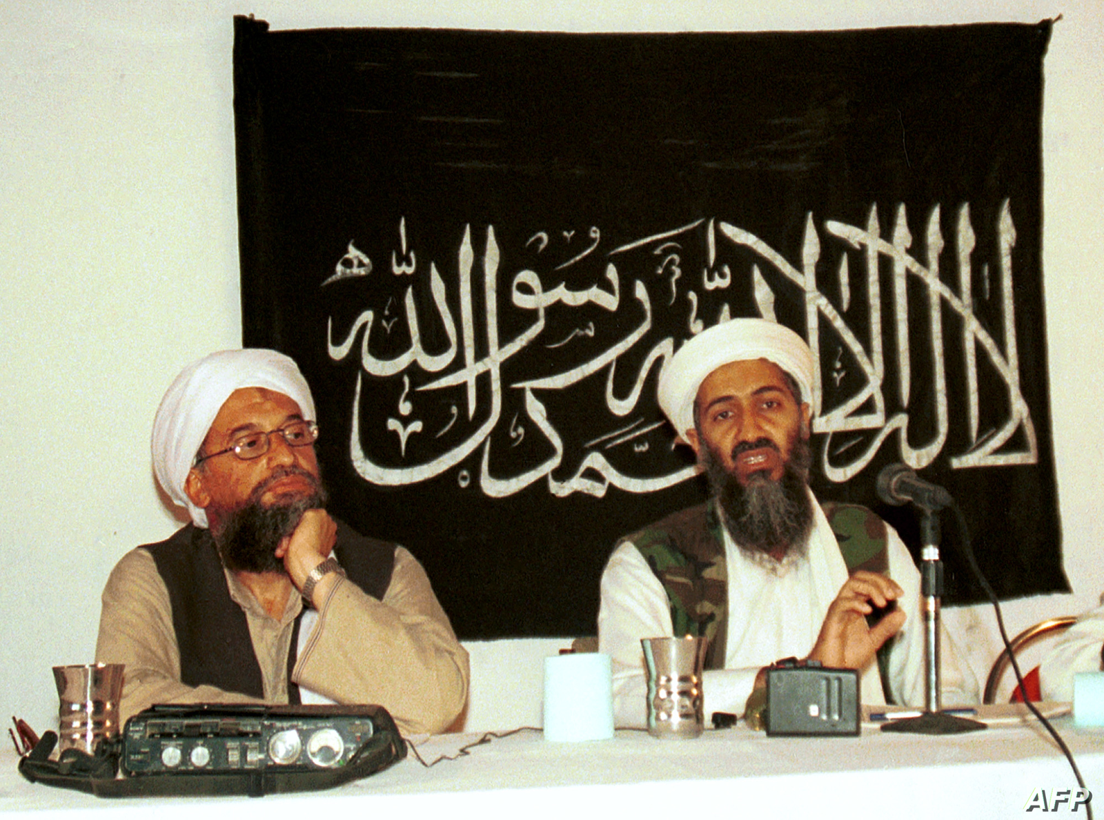 أسامة بن لادن وأيمن الظواهري