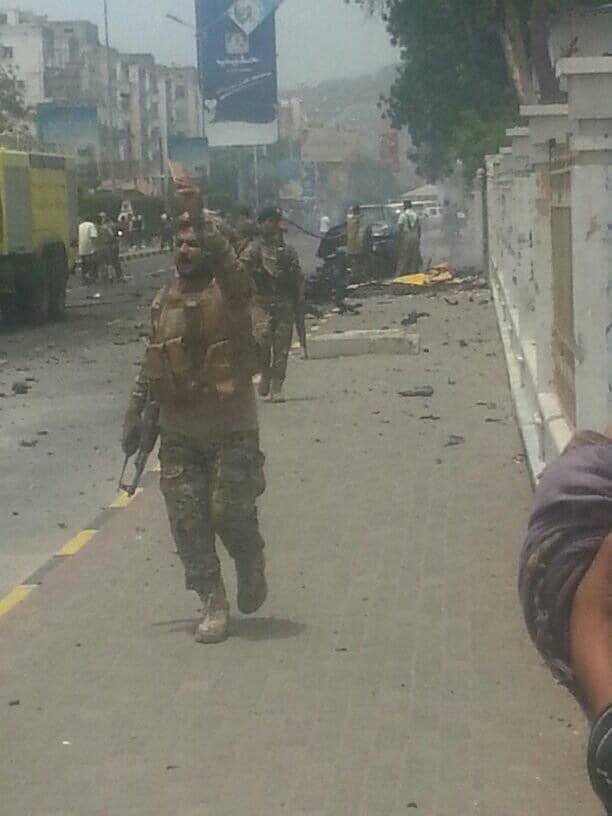 استهداف موكب رئيس غرفة العمليات المشتركة بالمنطقة الرابعة