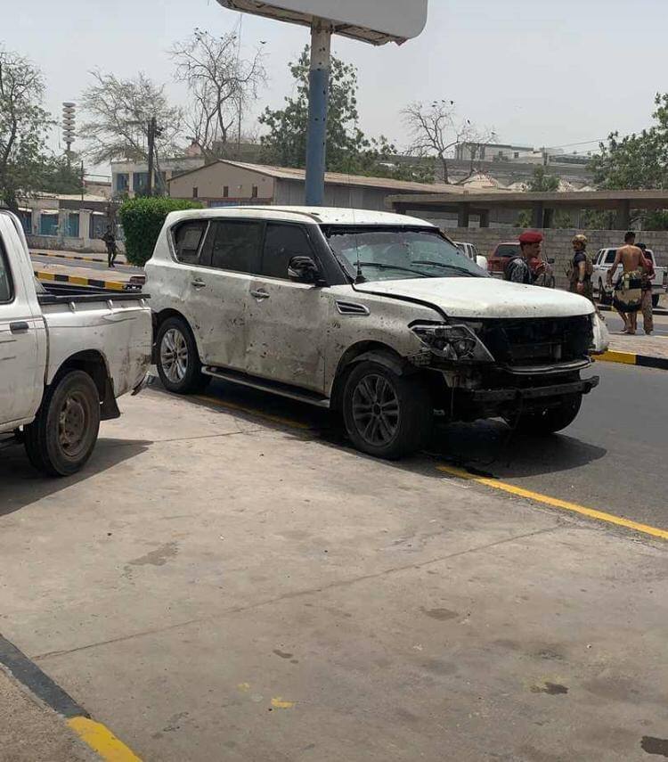 استهداف موكب رئيس غرفة العمليات المشتركة بالمنطقة الرابعة