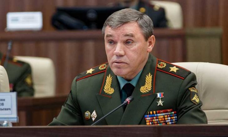 رئيس هيئة الأركان الروسي، فاليري غيراسيموف