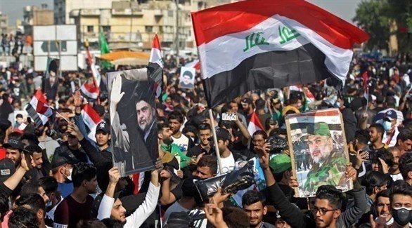 مظاهرة للتيار الصدري