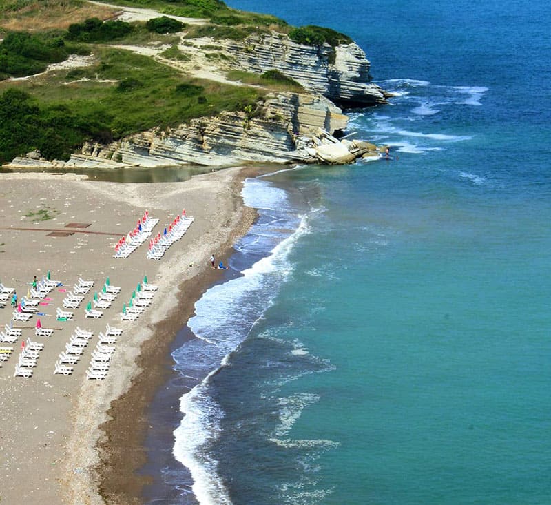 شاطئ كاش أوستو Kaşüstü beach