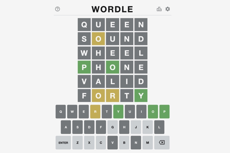 لعبة ووردل Wordle