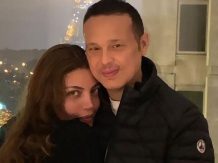 ريهام حجاج وزوجها