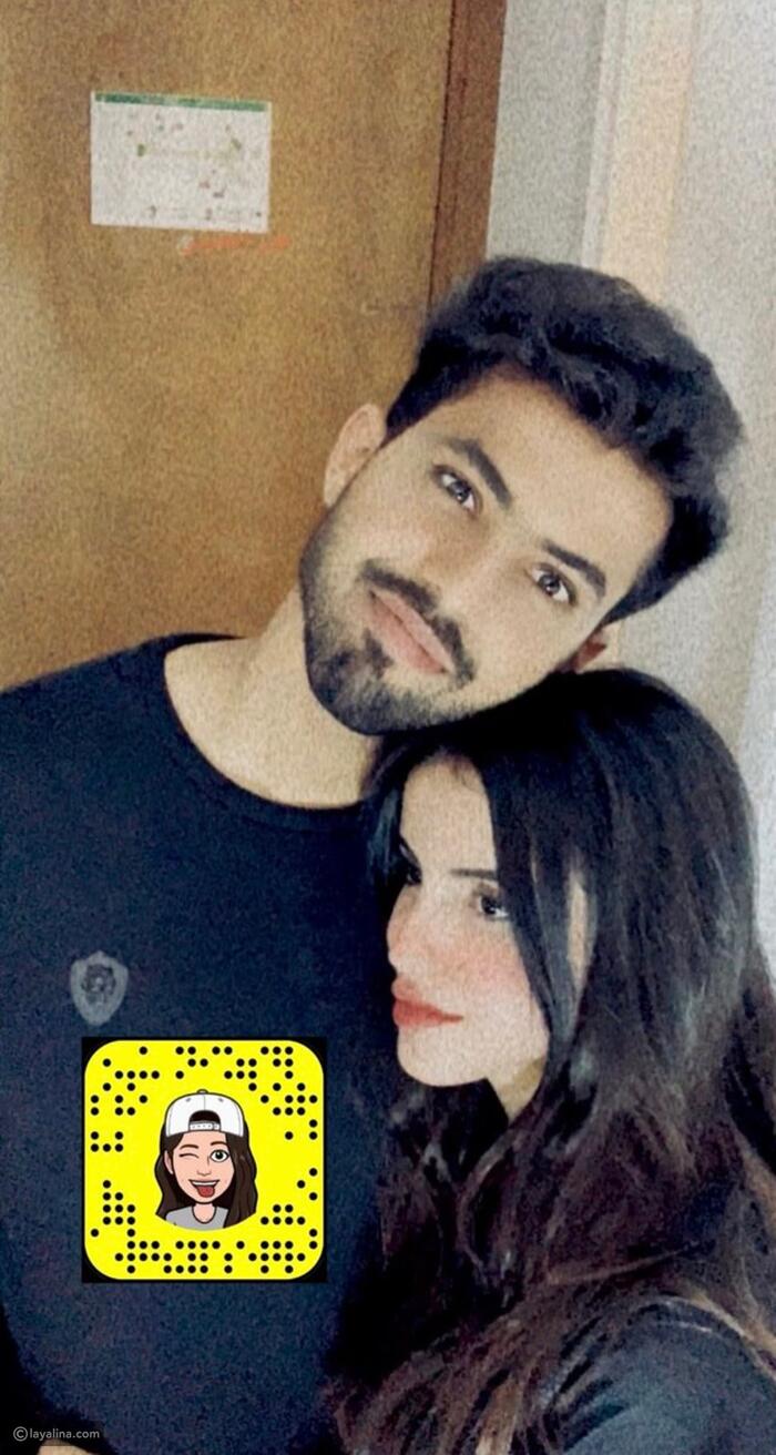 فوز العتيبي وزوجها
