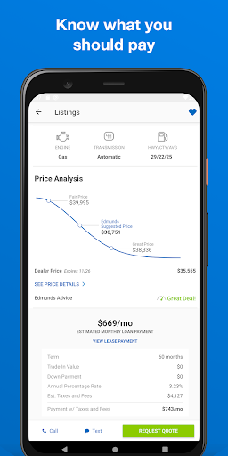 تطبيق  Edmunds