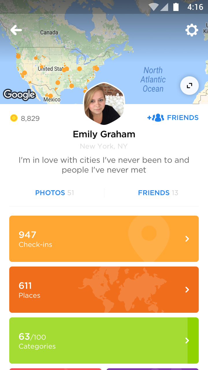 Foursquare Swarm