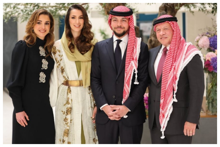"خطوبة الأمير الحسين بن عبد الله من الآنسة رجوة آل سيف"