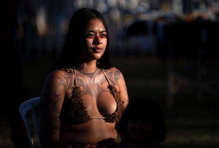 In Pictures: Indigenous People Protest for Rights in Brazil