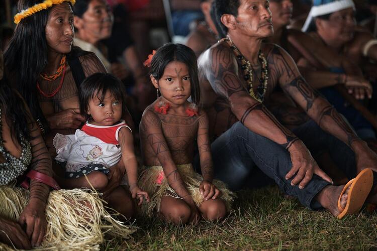 In Pictures: Indigenous People Protest for Rights in Brazil