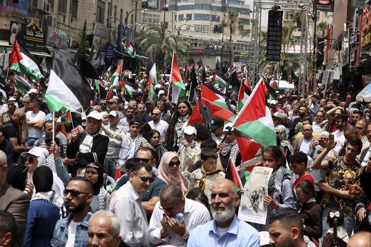 In Pictures: Palestinians Hold Al Nakba Demonstrations