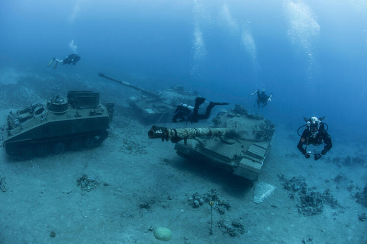 The Best Scuba Diving Spots in the Middle East