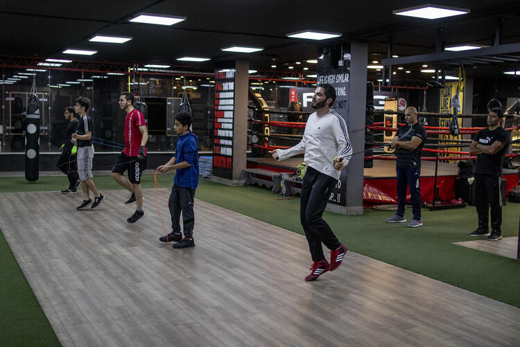 A Boxing Sanctuary in Jordan