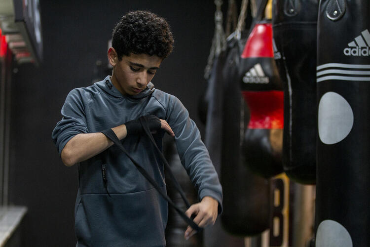 A Boxing Sanctuary in Jordan