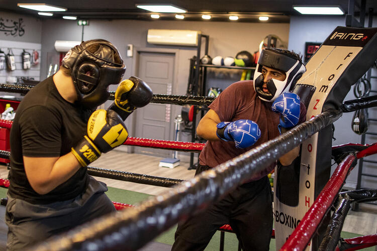 A Boxing Sanctuary in Jordan
