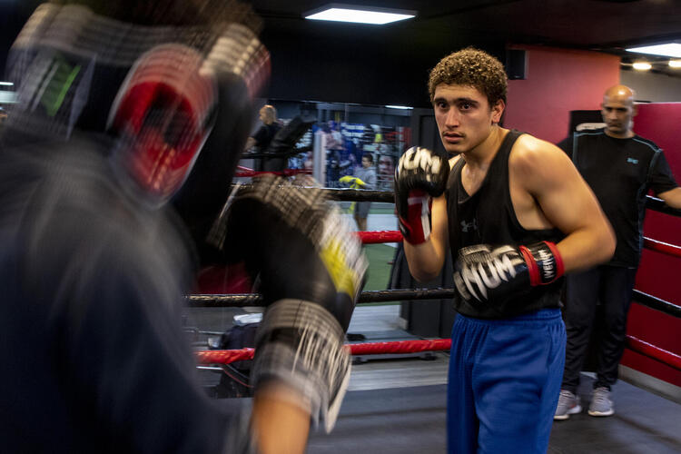 A Boxing Sanctuary in Jordan