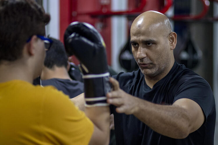 A Boxing Sanctuary in Jordan