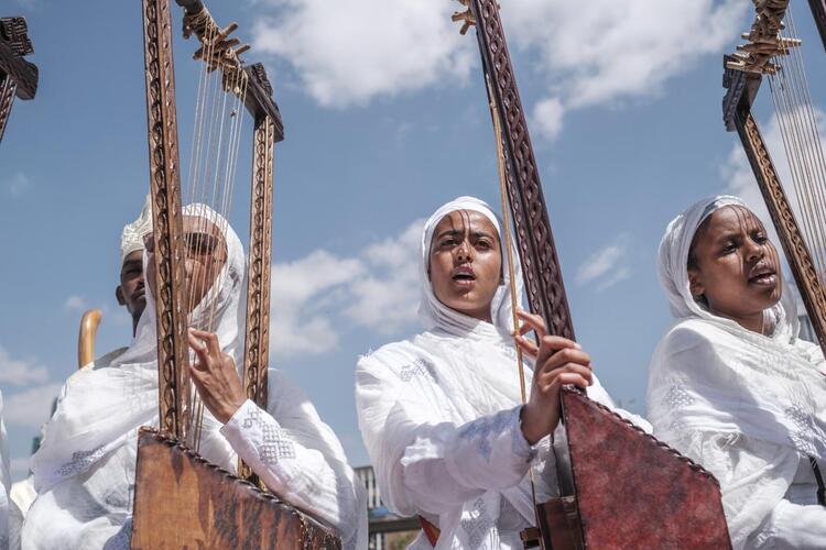 In Pictures: Ethiopian Orthodox Church Mourns Deceased Patriarch