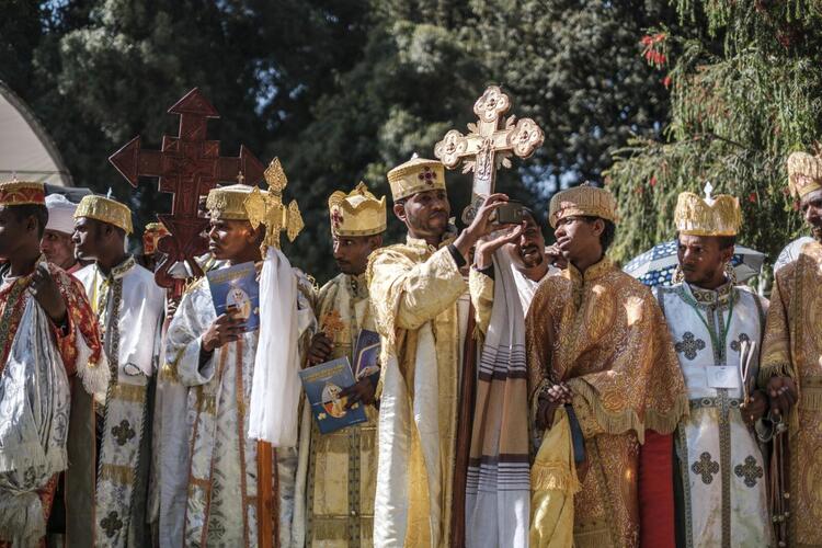 In Pictures: Ethiopian Orthodox Church Mourns Deceased Patriarch