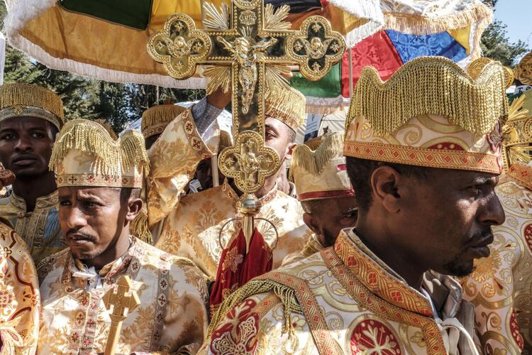 In Pictures: Ethiopian Orthodox Church Mourns Deceased Patriarch