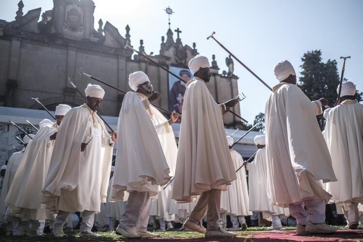 In Pictures: Ethiopian Orthodox Church Mourns Deceased Patriarch