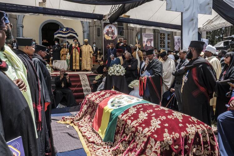 In Pictures: Ethiopian Orthodox Church Mourns Deceased Patriarch