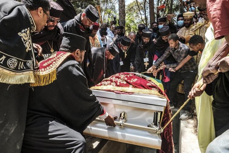 In Pictures: Ethiopian Orthodox Church Mourns Deceased Patriarch