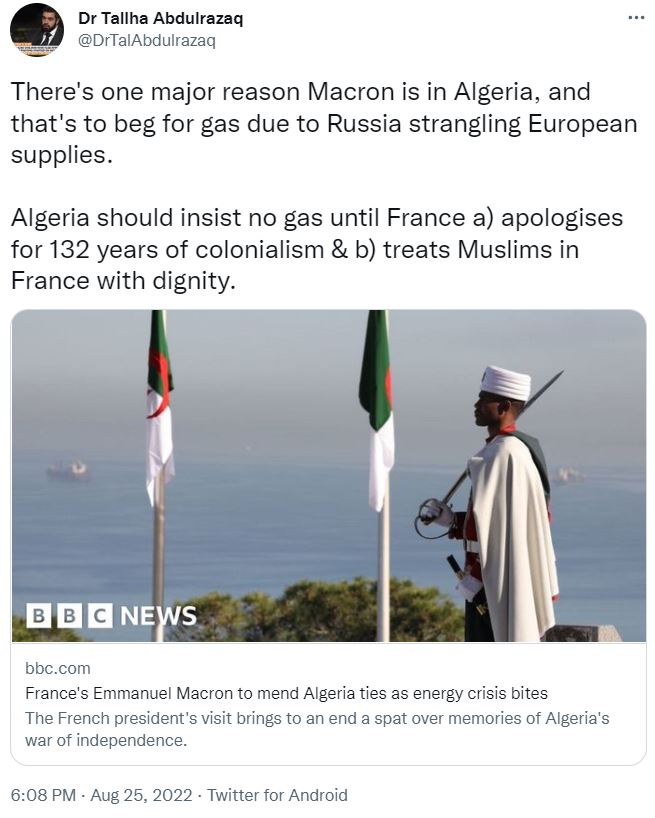 algeria gas