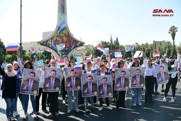 Russian Flag in Syria