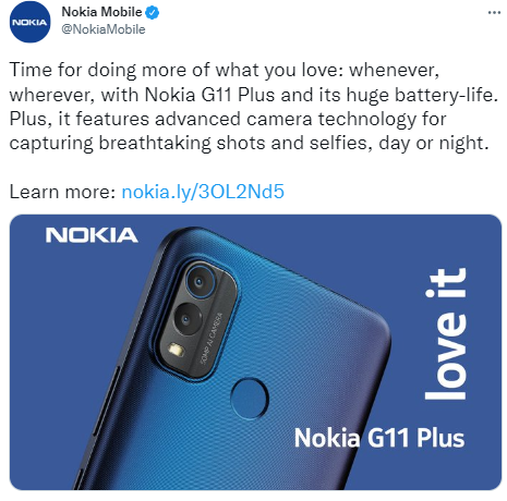 Nokia G11 Plus