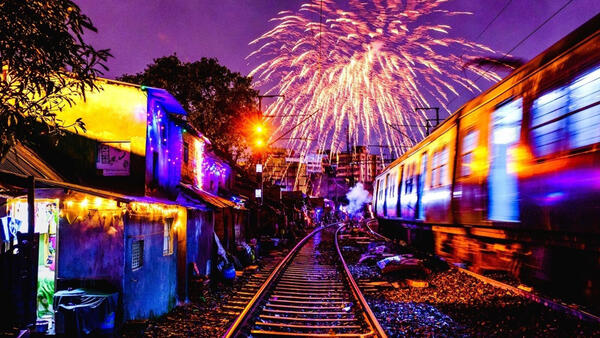 "© Arko Datto © Arko Datto From the series, "Rail Diwali"-Courtesy of East Wing"