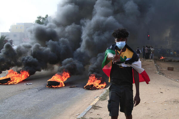 "Sudan protests"