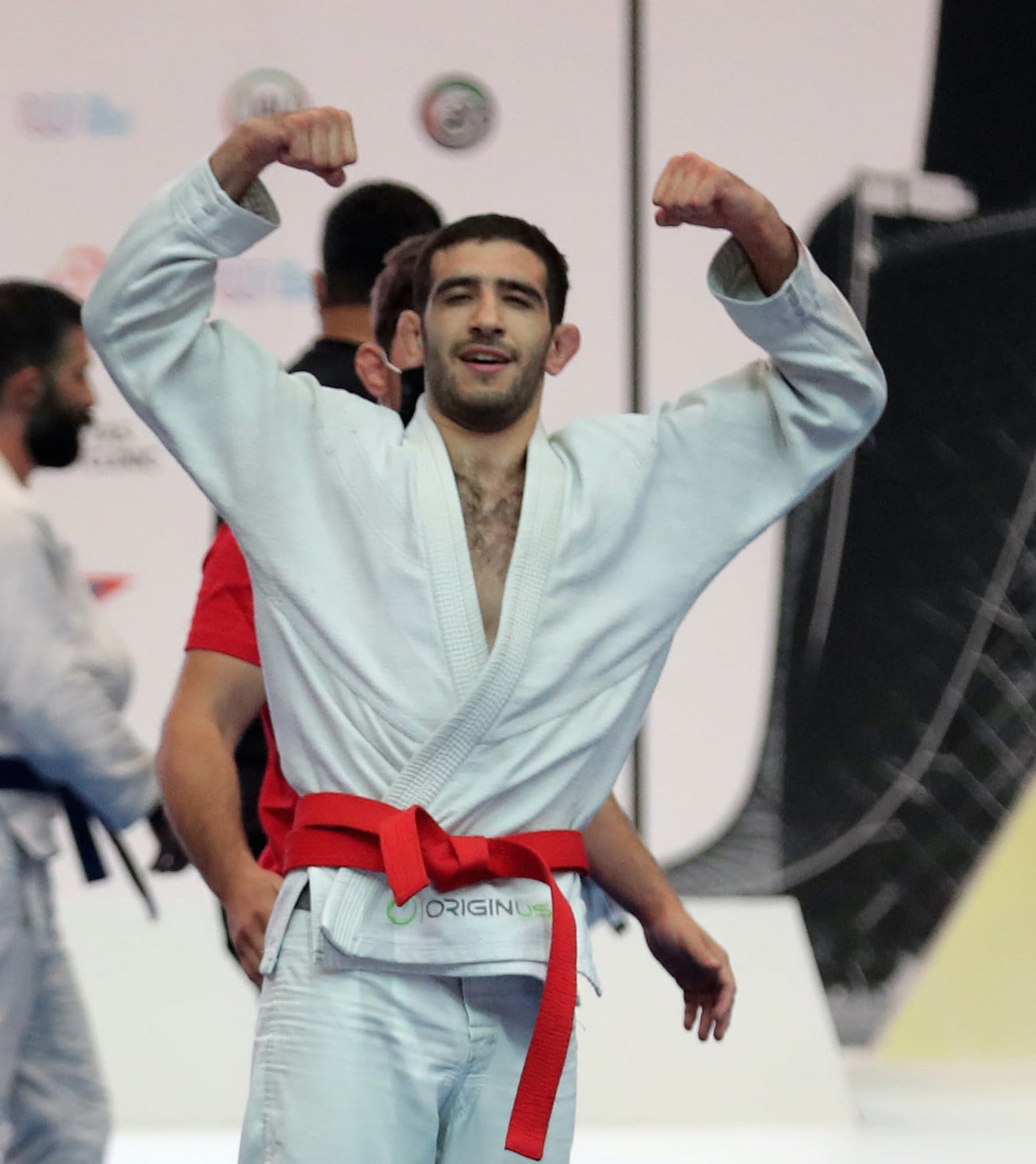 بطل جوجيتسو الأردني علاء الدين الخزاعي (المصدر: اللجنة الأولمبية الأردنية)