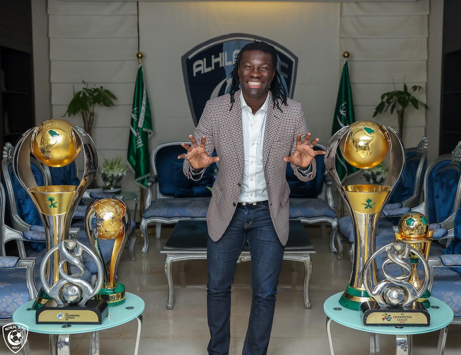 بافتيمبي غوميز (المصدر: حساب الهلال الرسمي على تويتر)