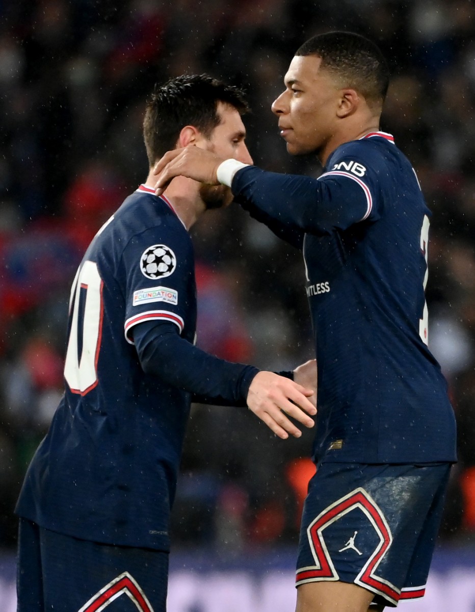 مبابي و ميسي