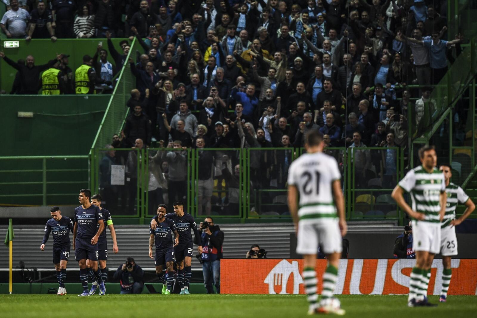 مبابي يتألق وسيتي يسحق سبورتينغ لشبونة