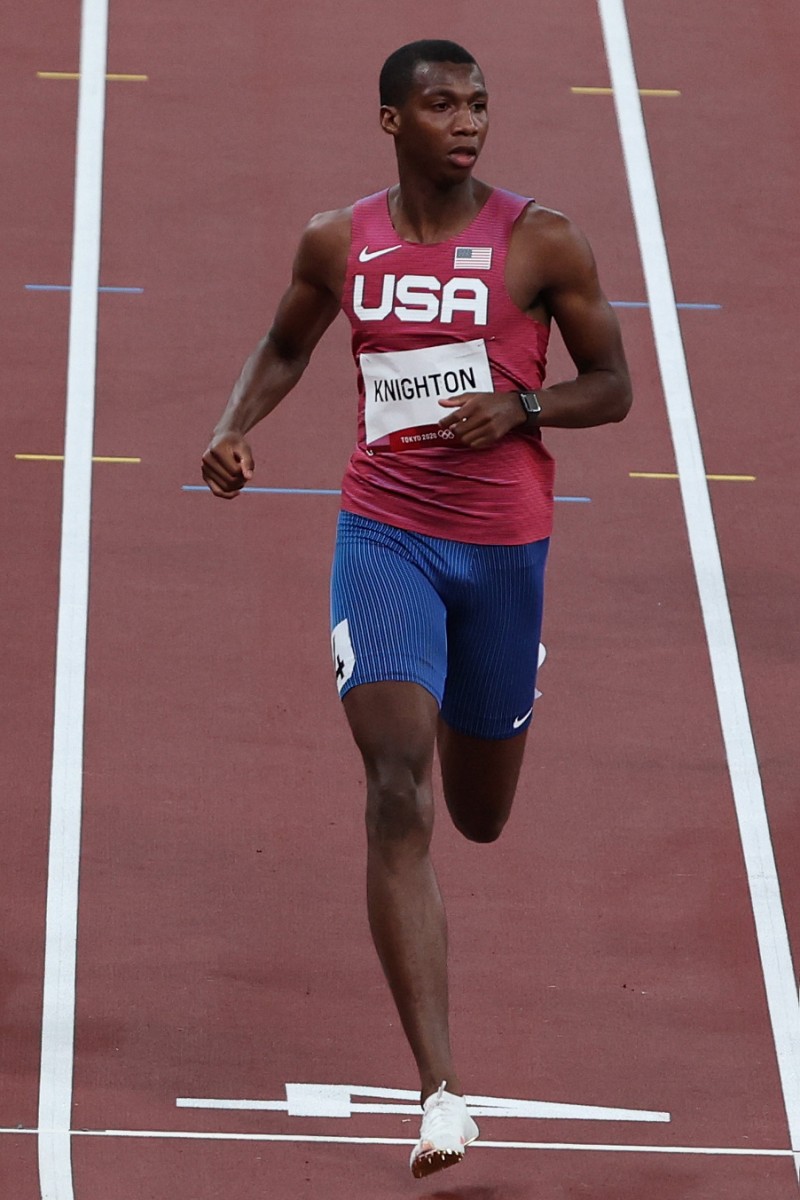 USA's Erriyon Knighton (Photo: AFP)
