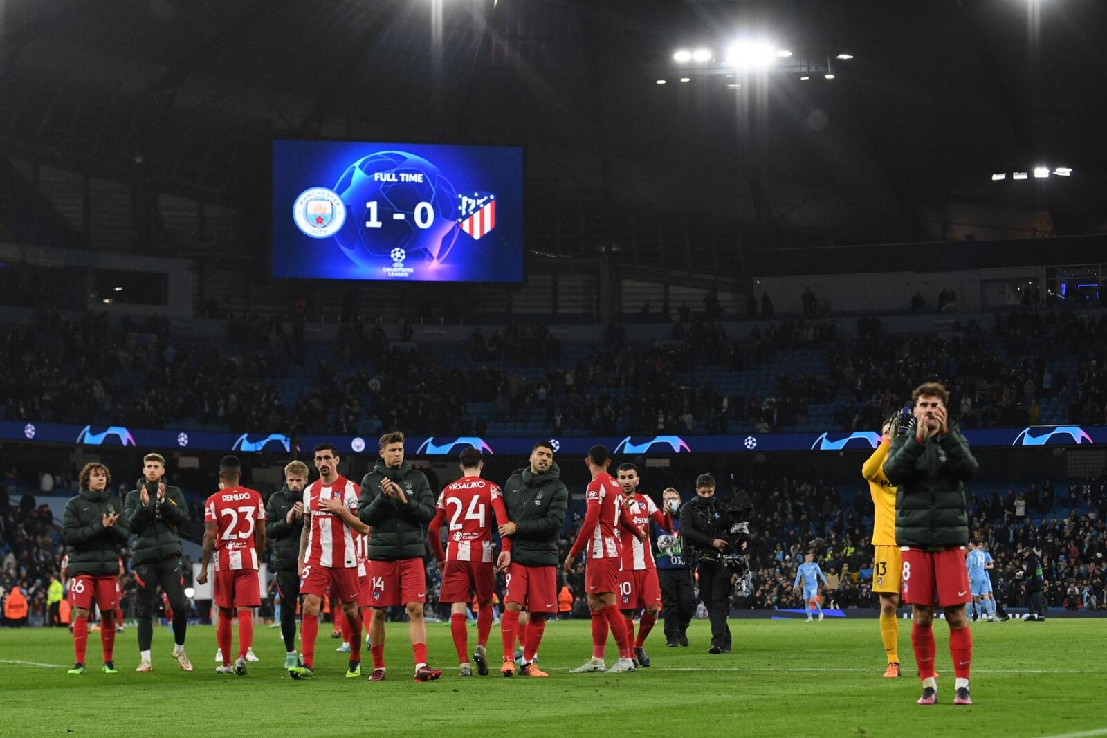Atletico Madrid sanctioned by UEFA (Photo: AFP)