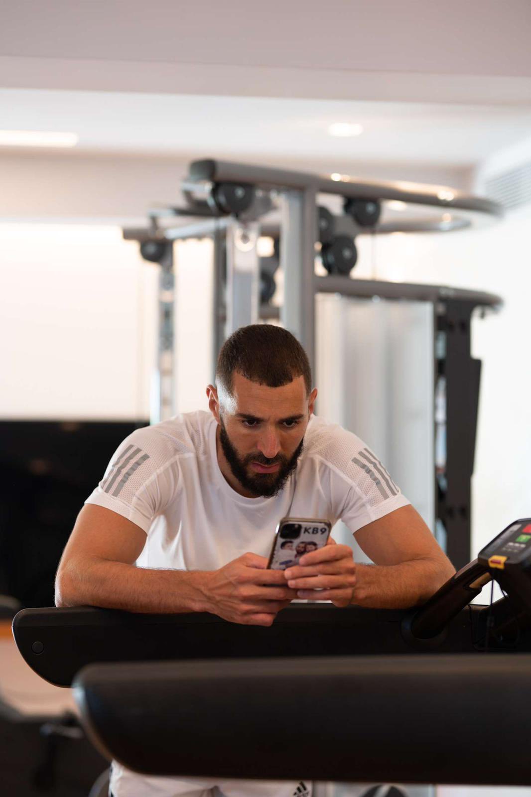 Karim Benzema (Photo: Benzema's official Twitter account)